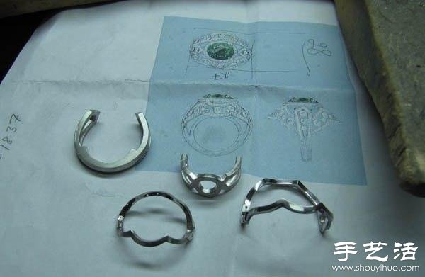 綠寶石戒指的手工制作過程 -  rpnrmr.com