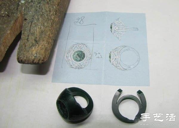 綠寶石戒指的手工制作過程 -  rpnrmr.com