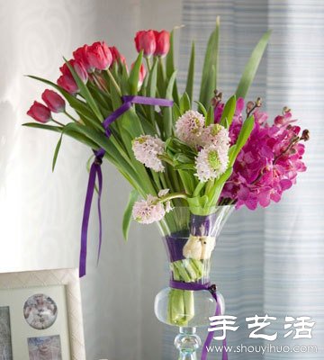 自己動手簡單DIY插花教程 -  rpnrmr.com