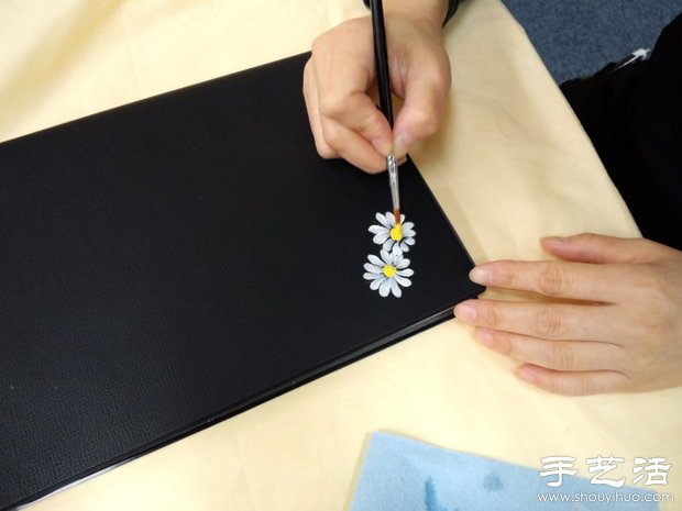 教你雛菊的畫法 畫雛菊的圖解教程 -  rpnrmr.com