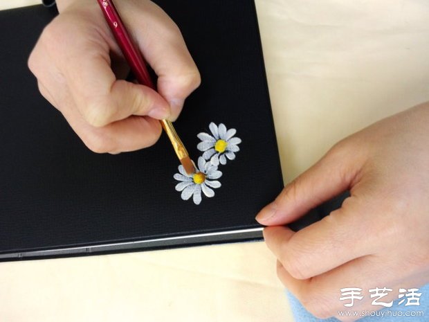 教你雛菊的畫法 畫雛菊的圖解教程 -  rpnrmr.com
