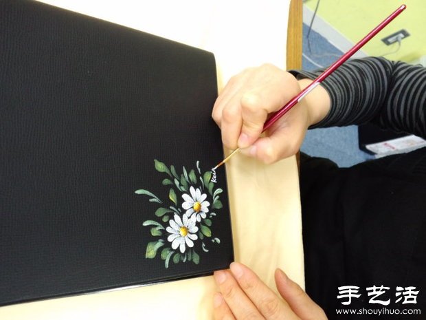 教你雛菊的畫法 畫雛菊的圖解教程 -  rpnrmr.com