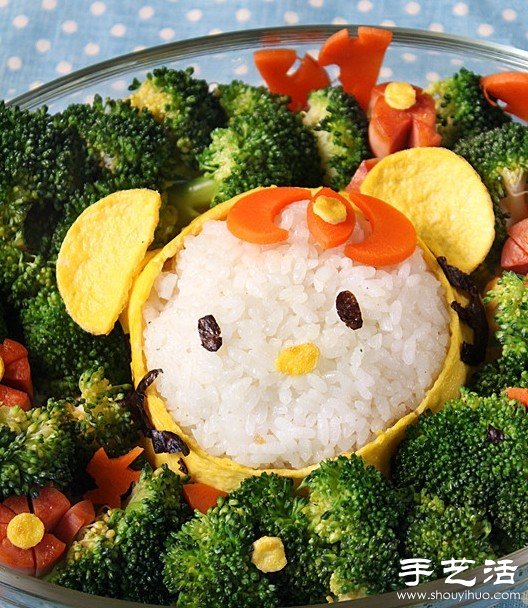 DIY可愛(ài)Hello Kitty便當(dāng)擺盤(pán)教程 -  rpnrmr.com