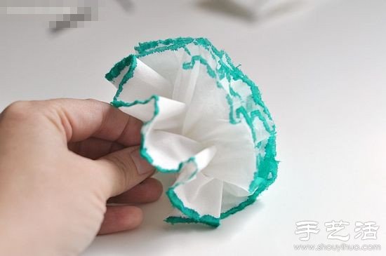 餐巾紙DIY康乃馨紙花的做法 -  rpnrmr.com