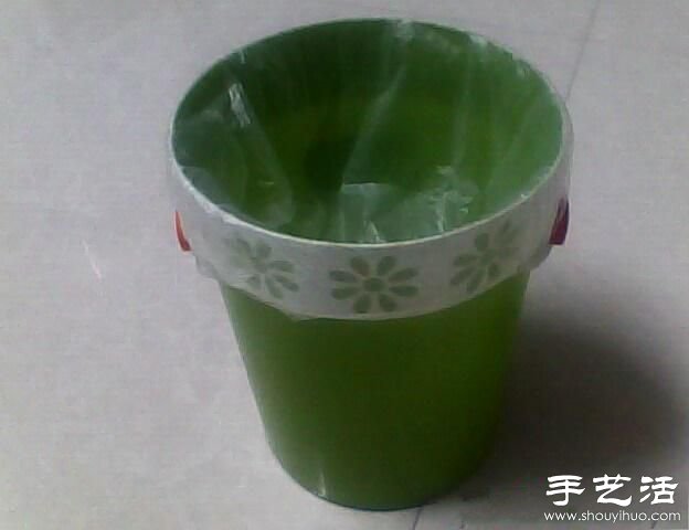 垃圾桶環(huán)保DIY 可以套上各種大小塑料袋 -  rpnrmr.com