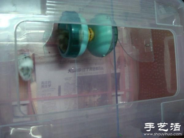 超大倉(cāng)鼠籠制作方法 整理箱DIY倉(cāng)鼠籠子 -  rpnrmr.com