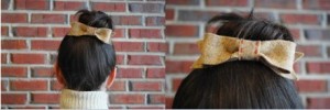 超簡(jiǎn)單蝴蝶結(jié)發(fā)夾手工制作教程 -  rpnrmr.com