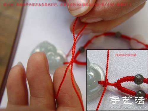 紅繩項(xiàng)鏈編法圖解 -  rpnrmr.com