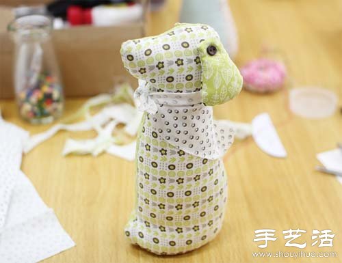 超萌的布藝狗狗玩偶手工制作教程 -  rpnrmr.com