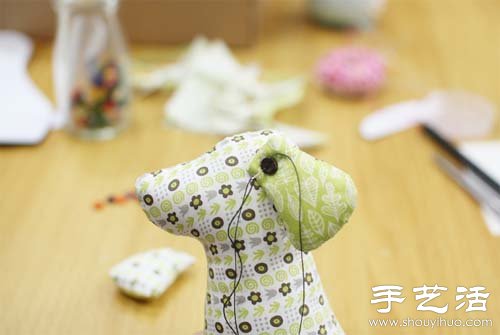 超萌的布藝狗狗玩偶手工制作教程 -  rpnrmr.com