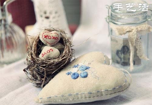 棉麻布刺繡DIY清新居家小物件 -  rpnrmr.com