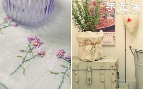 棉麻布刺繡DIY清新居家小物件 -  rpnrmr.com