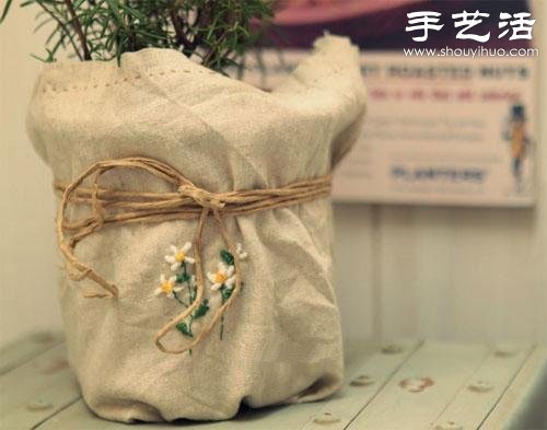 棉麻布刺繡DIY清新居家小物件 -  rpnrmr.com