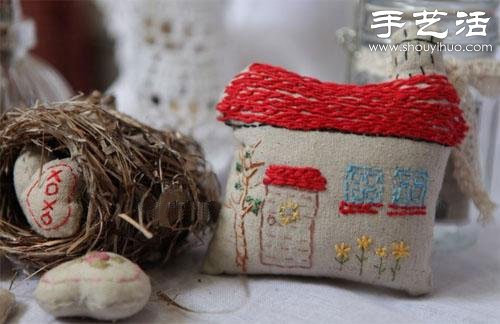 棉麻布刺繡DIY清新居家小物件 -  rpnrmr.com