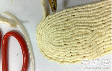 綢帶+熱熔膠 手工制作可愛家居拖鞋 -  rpnrmr.com