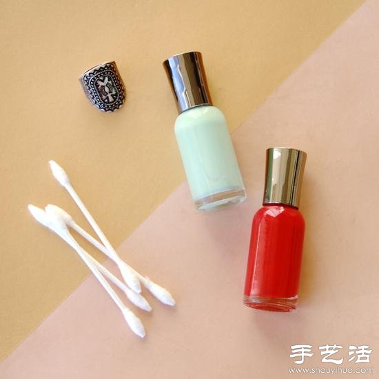 指甲油DIY改造金屬戒指的方法 -  rpnrmr.com