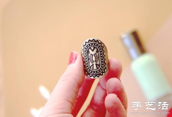 指甲油DIY改造金屬戒指的方法 -  rpnrmr.com