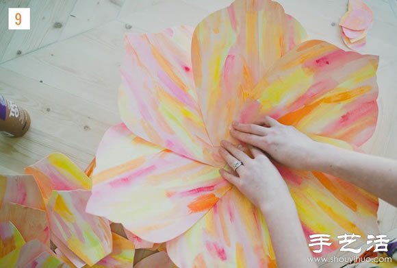 超大紙花的做法 自制紙花步驟教程 -  rpnrmr.com
