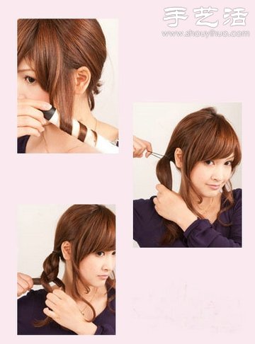 DIY集日系甜美和韓系溫婉于一體的編發(fā)盤發(fā) -  rpnrmr.com