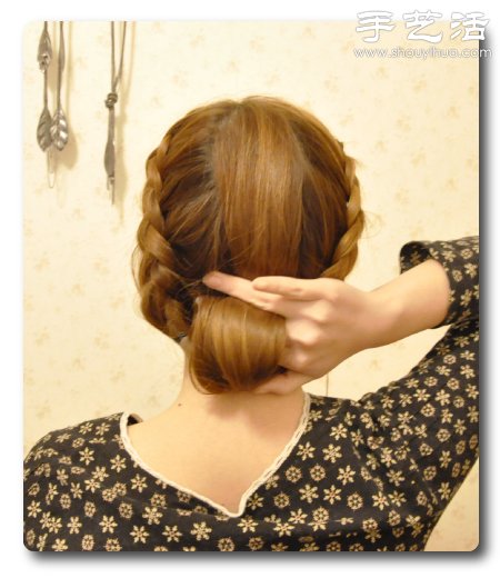 韓式優(yōu)雅溫婉編發(fā)盤發(fā)DIY教程 -  rpnrmr.com