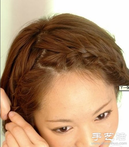DIY俏皮可愛的短發(fā)劉海編發(fā) -  rpnrmr.com
