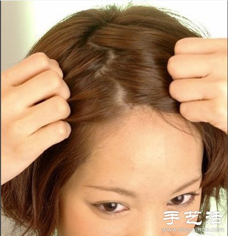 DIY俏皮可愛的短發(fā)劉海編發(fā) -  rpnrmr.com