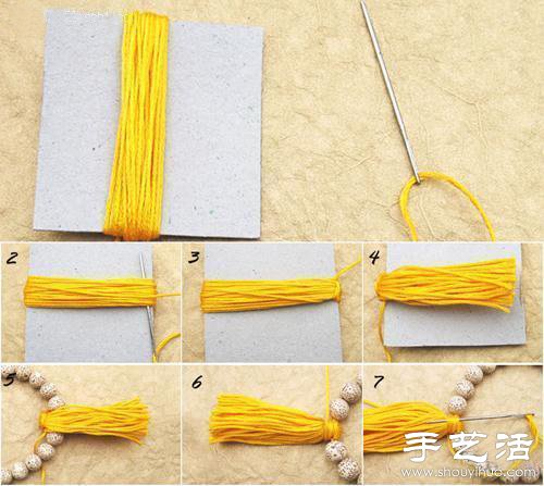 佛珠+流蘇 DIY手工制作串珠手鏈 -  rpnrmr.com