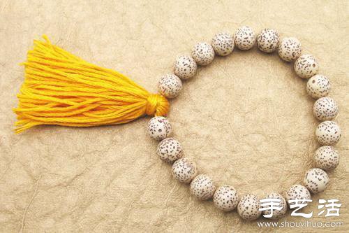 佛珠+流蘇 DIY手工制作串珠手鏈 -  rpnrmr.com