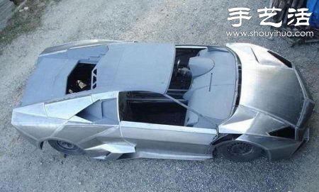 國外牛人DIY制作的蘭博基尼跑車 -  rpnrmr.com