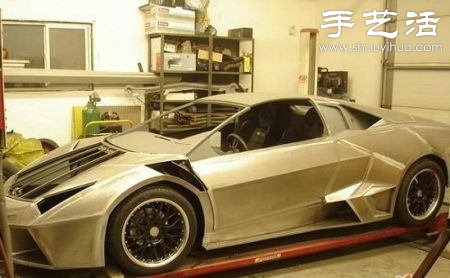 國外牛人DIY制作的蘭博基尼跑車 -  rpnrmr.com