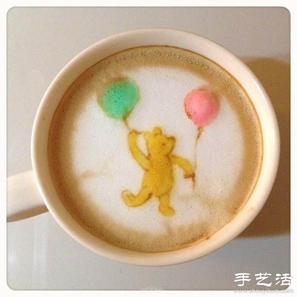 超逼真的趣味咖啡圖案DIY -  rpnrmr.com