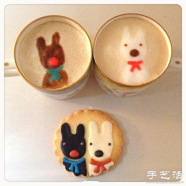 超逼真的趣味咖啡圖案DIY -  rpnrmr.com