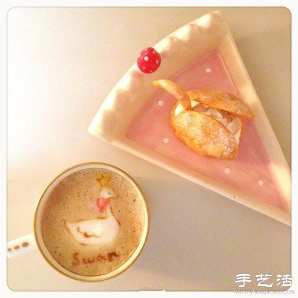超逼真的趣味咖啡圖案DIY -  rpnrmr.com