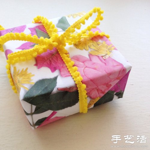 鮮花+打印機(jī) DIY制作漂亮花卉圖案包裝紙 -  rpnrmr.com