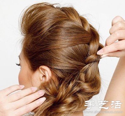 簡單時尚的編發(fā)DIY教程 -  rpnrmr.com