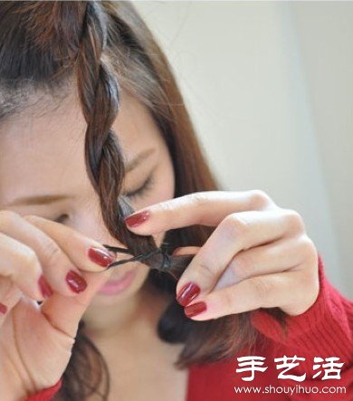 簡單易學(xué)的劉海編發(fā)扎發(fā)教程 -  rpnrmr.com