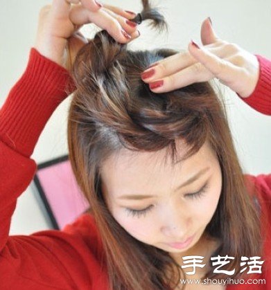 簡單易學(xué)的劉海編發(fā)扎發(fā)教程 -  rpnrmr.com