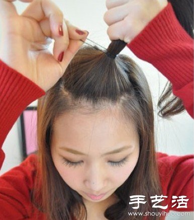 簡單易學(xué)的劉海編發(fā)扎發(fā)教程 -  rpnrmr.com