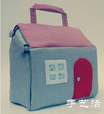 可愛房子布藝包包DIY手工制作教程 -  rpnrmr.com