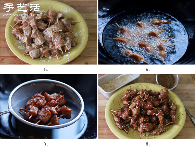 怎樣做牙簽肉 牙簽肉的做法 -  rpnrmr.com