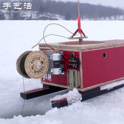 DIY魚兒上鉤自動(dòng)放射煙花的冬釣神器 -  rpnrmr.com