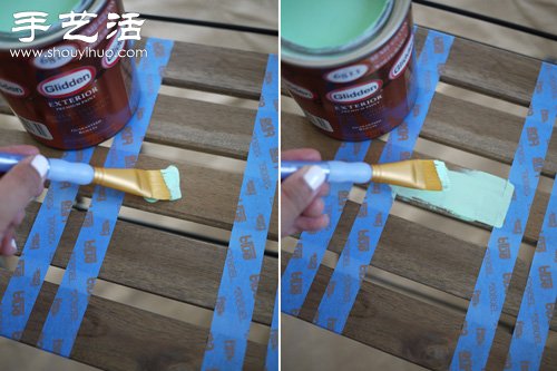 舊椅子改造 DIY時(shí)尚絢麗多彩靠椅 -  rpnrmr.com