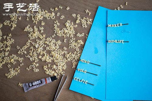 DIY手工制作帶字的精致發(fā)夾 -  rpnrmr.com