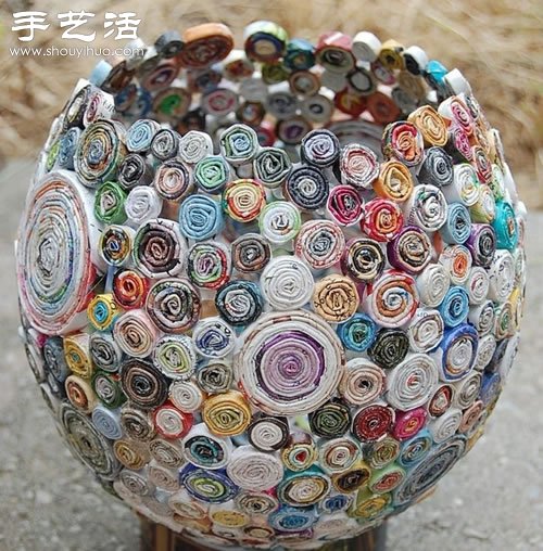 廢紙DIY手工制作各種手工工藝品 -  rpnrmr.com