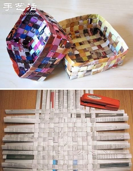 廢紙DIY手工制作各種手工工藝品 -  rpnrmr.com