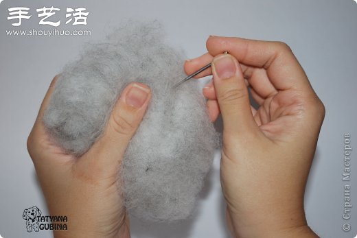 超詳細(xì)刺猬玩偶的羊毛氈手工制作教程 -  rpnrmr.com
