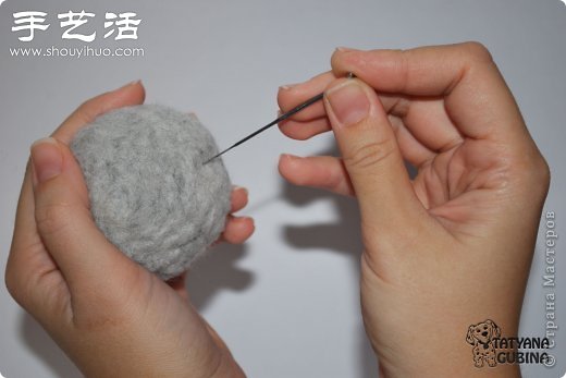 超詳細(xì)刺猬玩偶的羊毛氈手工制作教程 -  rpnrmr.com