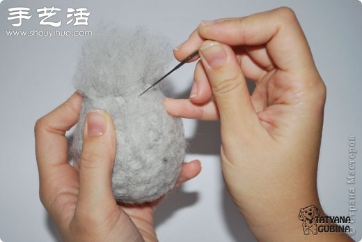 超詳細(xì)刺猬玩偶的羊毛氈手工制作教程 -  rpnrmr.com