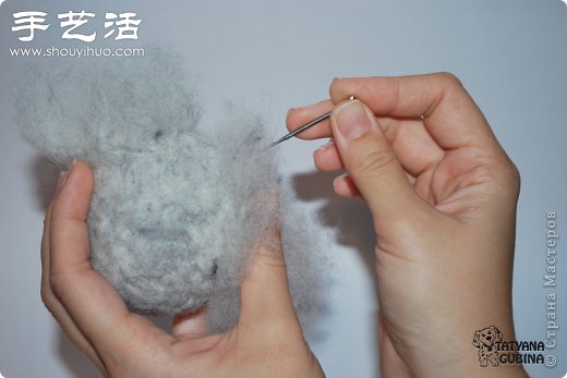 超詳細(xì)刺猬玩偶的羊毛氈手工制作教程 -  rpnrmr.com