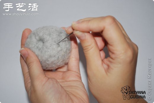 超詳細(xì)刺猬玩偶的羊毛氈手工制作教程 -  rpnrmr.com